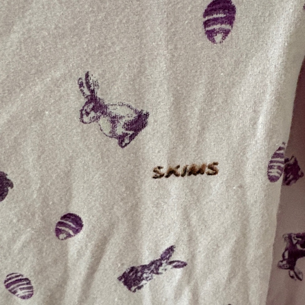 Skims Wildrose Bunney Pajama Set-Toddler - Picture 4 of 9